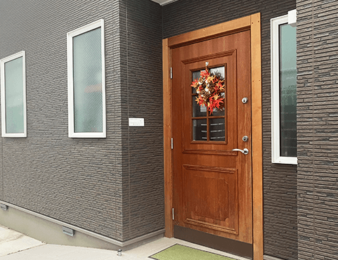 さいたま市岩槻区　木造平屋建てシンプルモダンの家　高断熱、高気密、床下AC全館暖房仕様