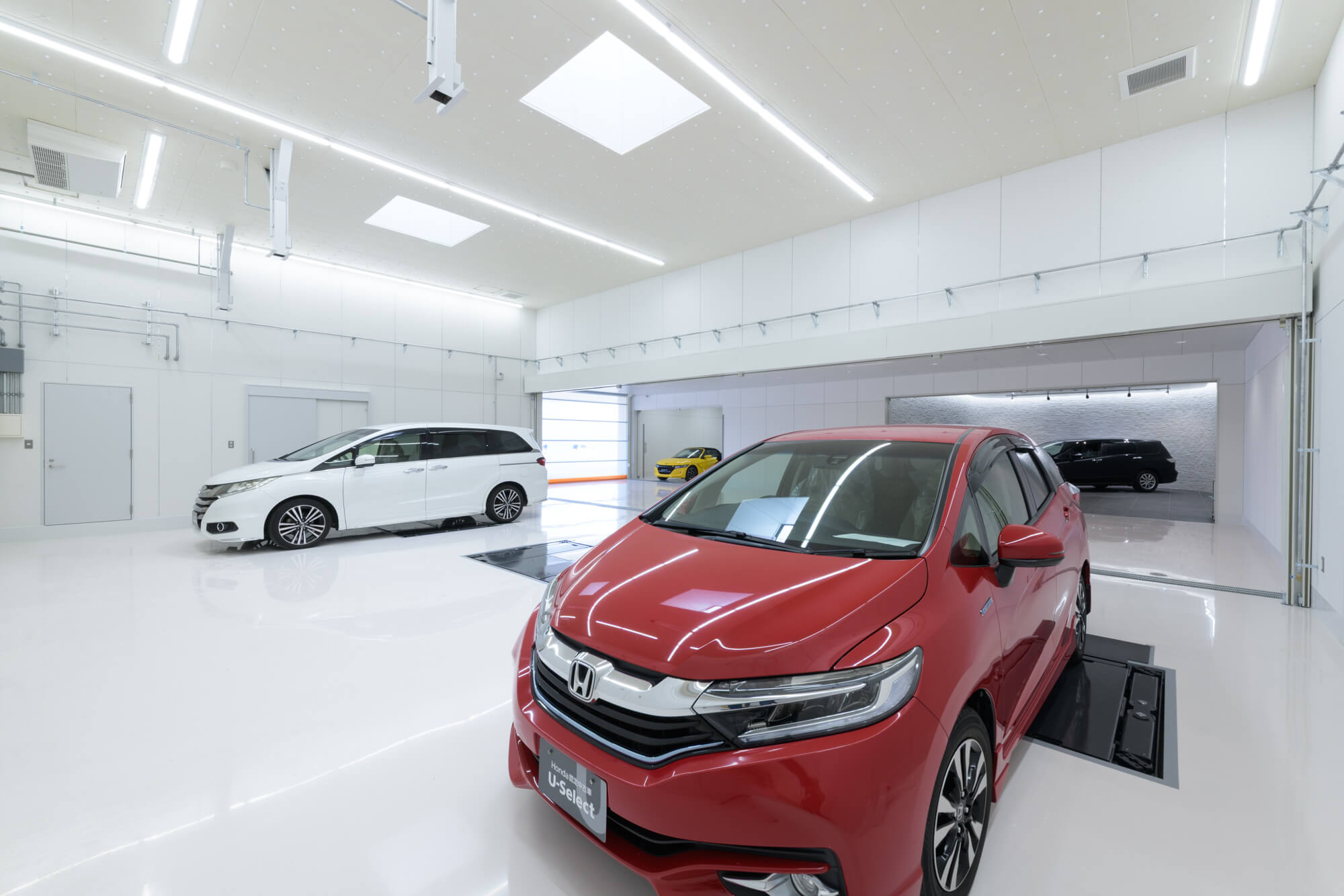 ホンダカーズ埼玉中　東大宮店　サービスピット　新築工事