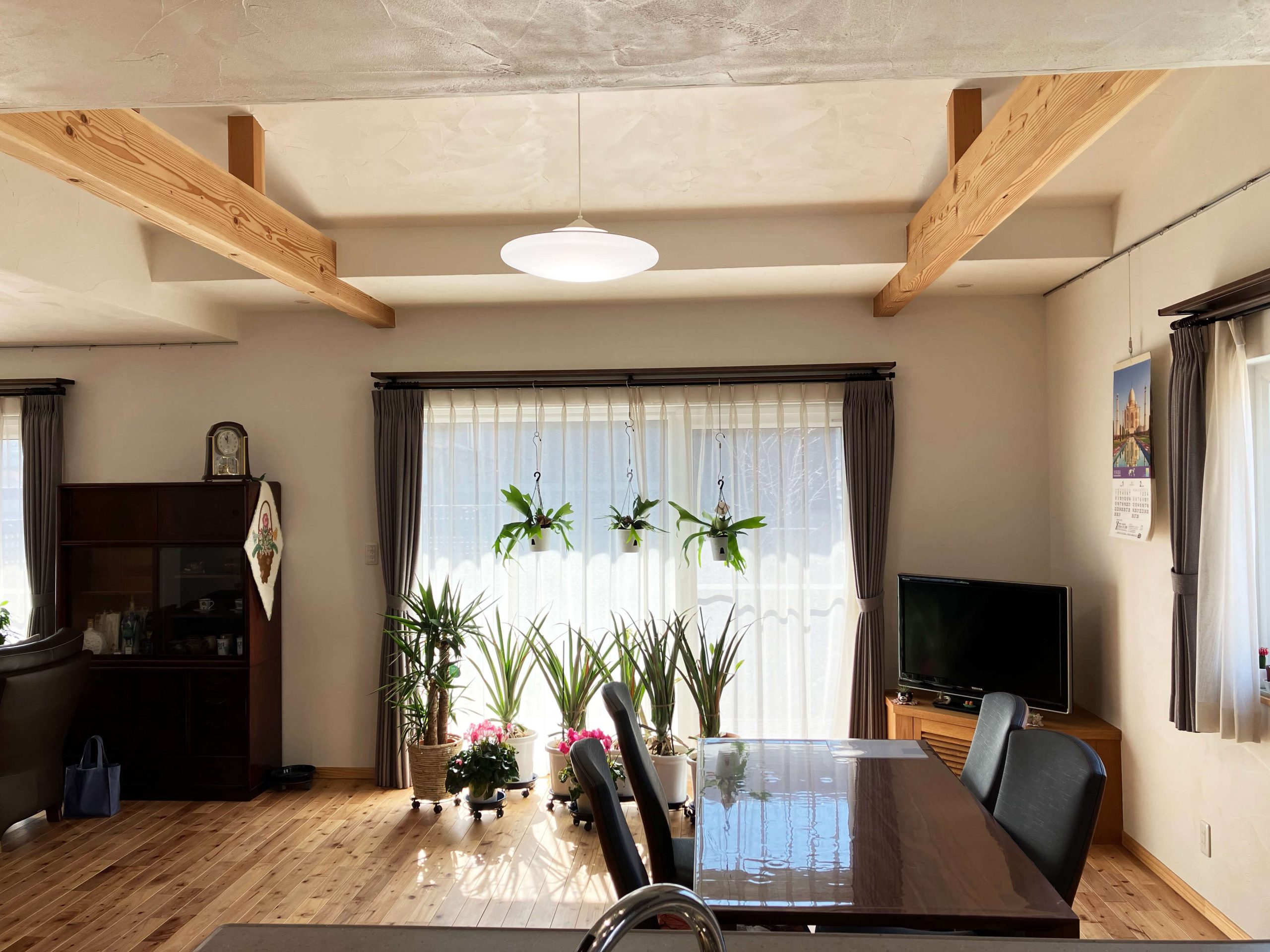 戸田市の注文住宅　木造平屋建て、高断熱、高気密、自然素材、床下AC全館暖房仕様