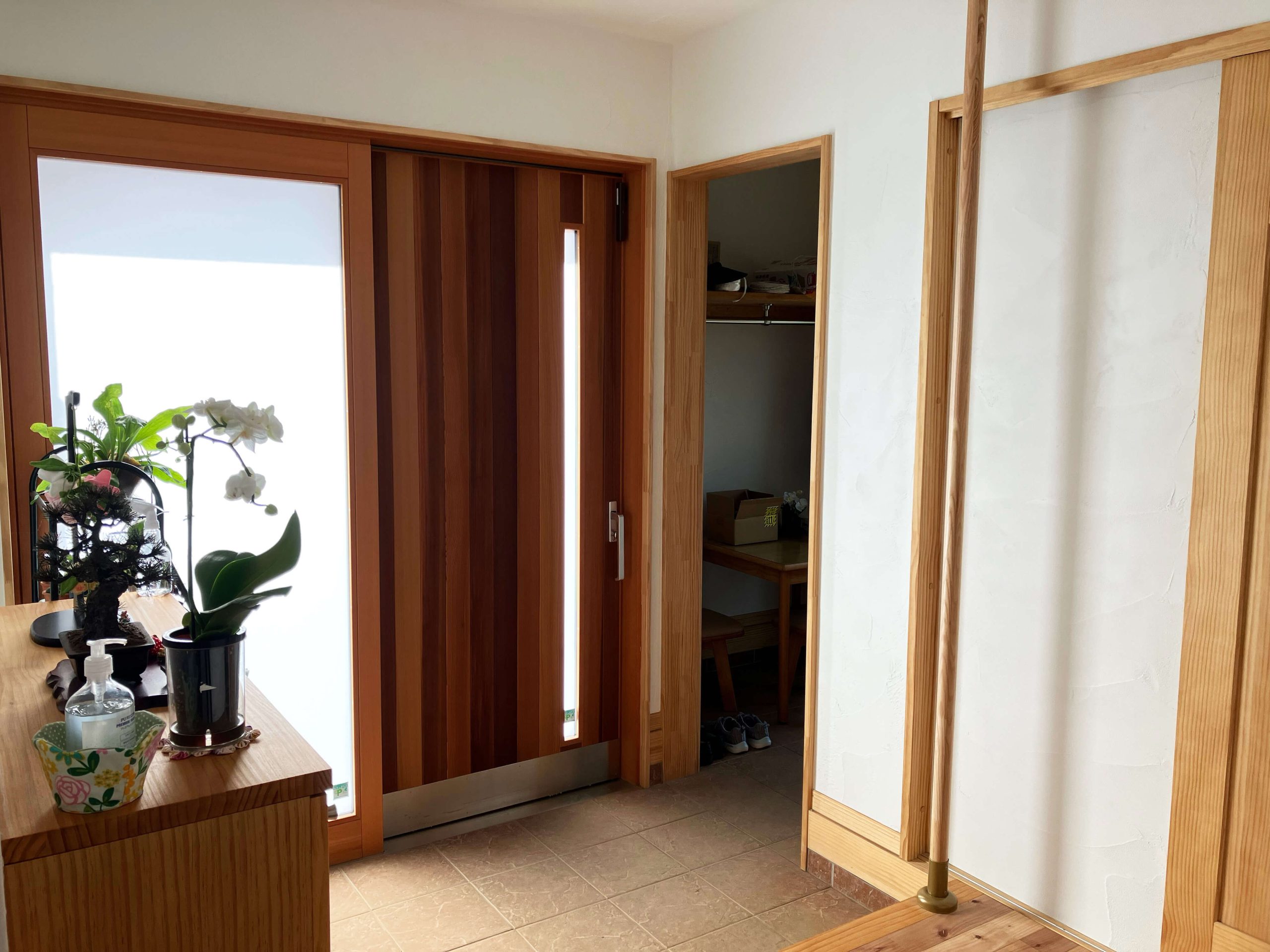 戸田市の注文住宅　木造平屋建て、高断熱、高気密、自然素材、床下AC全館暖房仕様