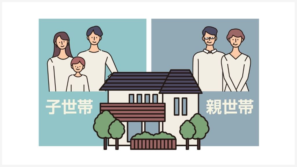 【3】完全分離型(二世帯完全独立型)