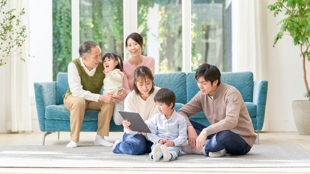 家族が多くて賑やかで楽しい