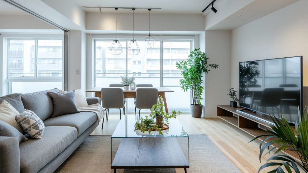 2. 家具・照明・窓の配置バランスを意識する