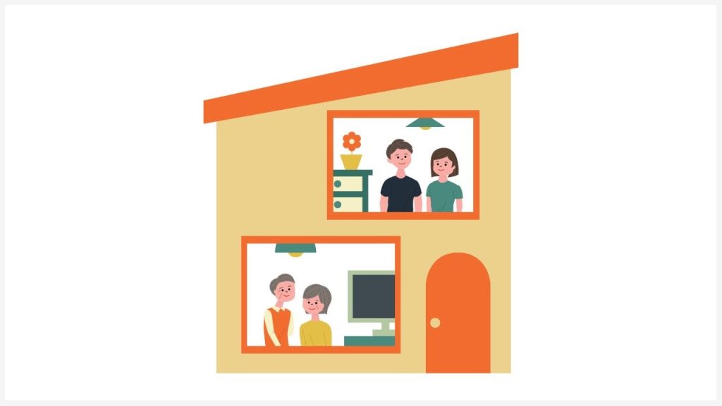 3. 完全分離型|玄関・LDK・水まわりをきちんと分ける